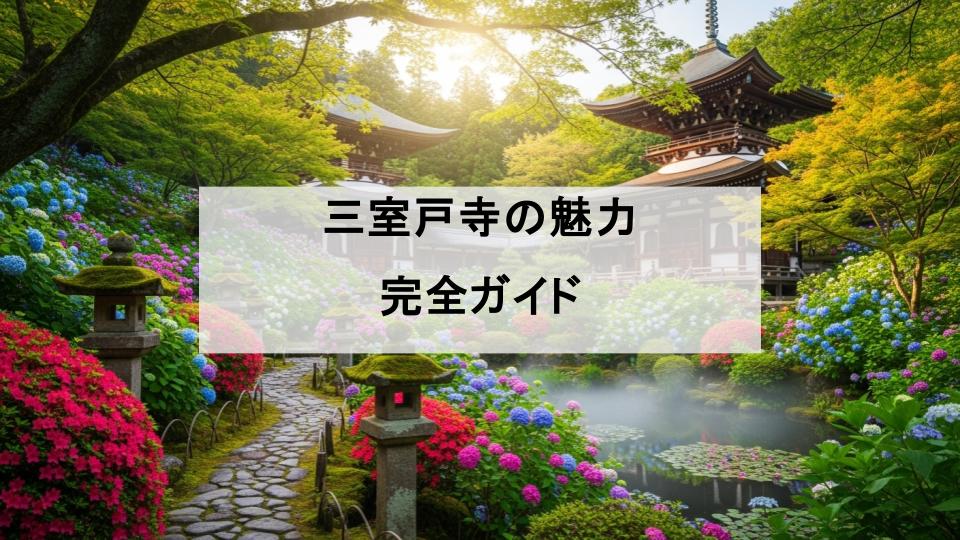 三室戸寺　魅力