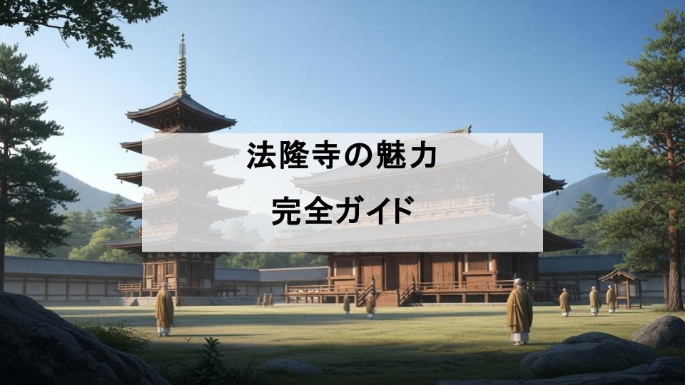 法隆寺　魅力　ガイド